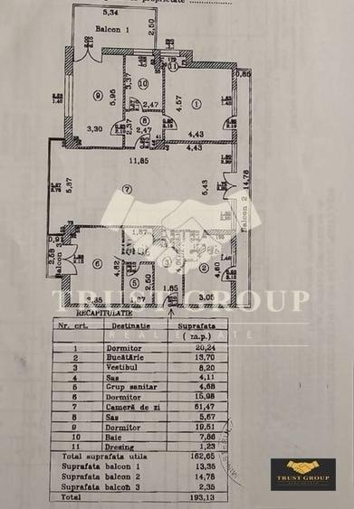 Apartament cu 4 camere semidecomandat, mobilat în Șoseaua Nordului