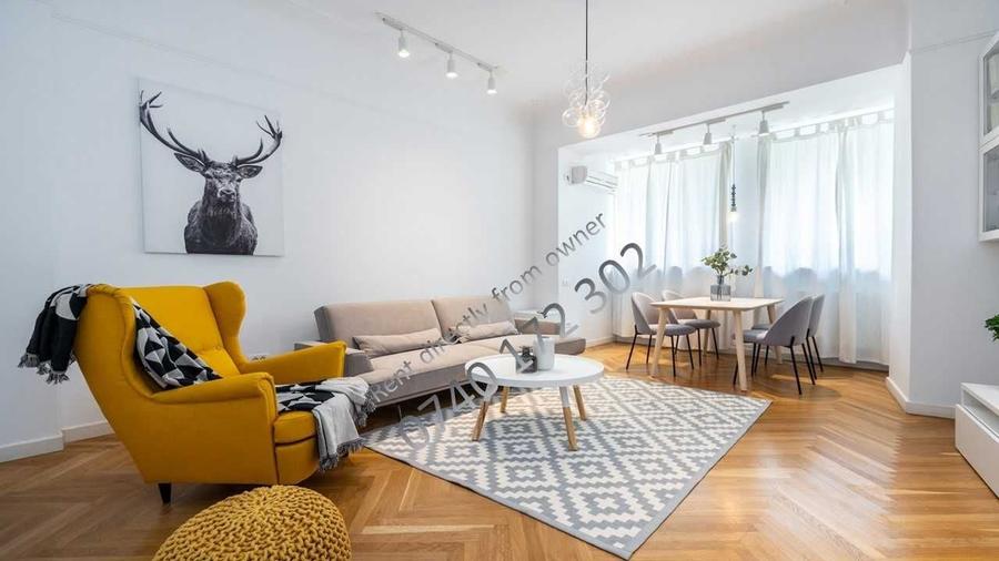 Apartament cu 2 camere decomandat în Calea Victoriei