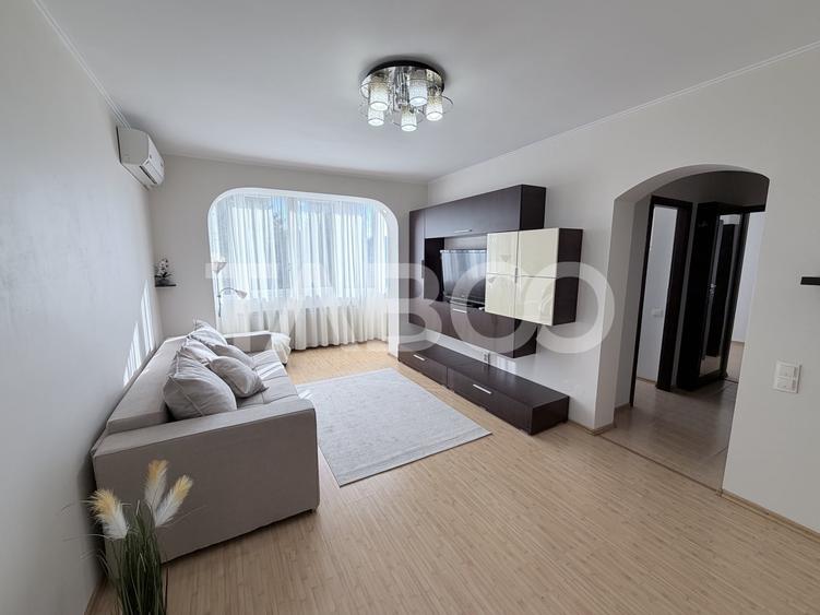 Apartament de inchiriat 2 camere balcon etaj 2 zona Noica Sibiu - 1