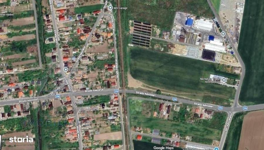 Teren de 10000 mp, în Lumina