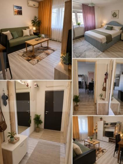 Apartament cu 2 camere semidecomandat, mobilat în Zahana