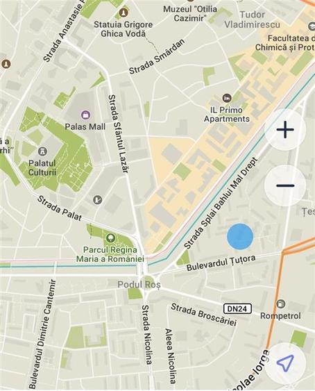 Apartament cu 4 camere semidecomandat, mobilat în Podu Roș