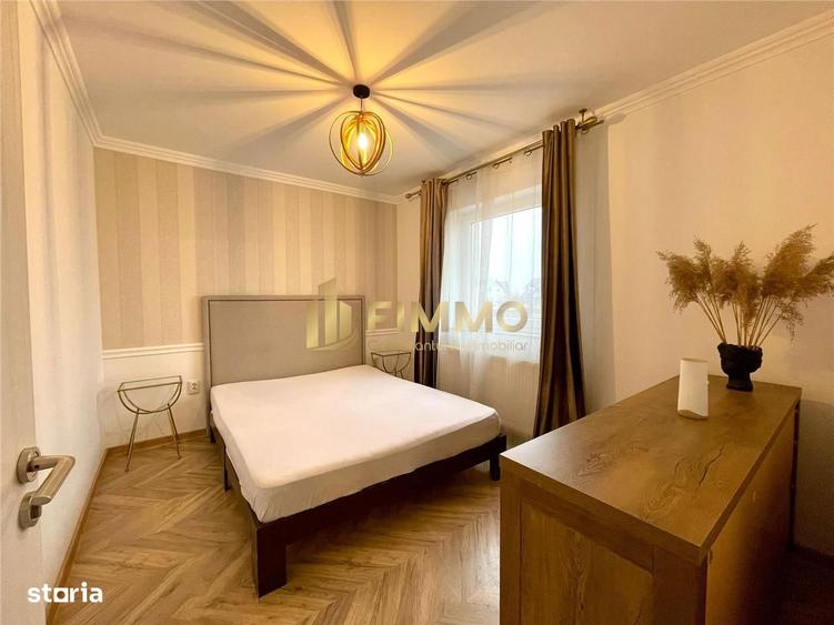 Apartament cu 2 camere semidecomandat, mobilat în Central