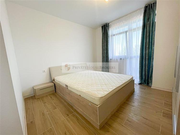 Apartament cu 2 camere semidecomandat, mobilat în Băneasa