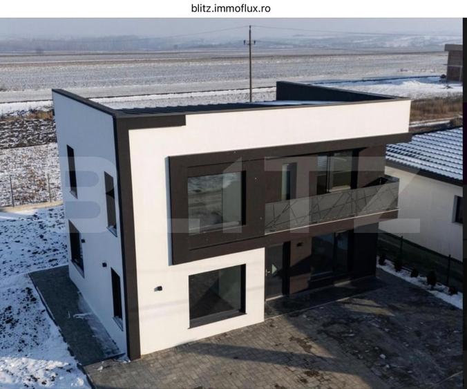 Casă modernă, finisaje premium, teren 7.8 ari, Ipotesti - 1