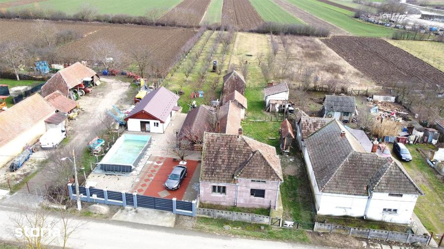 Casă cu 3 camere cu Teren 1850 Mp în Odoreu