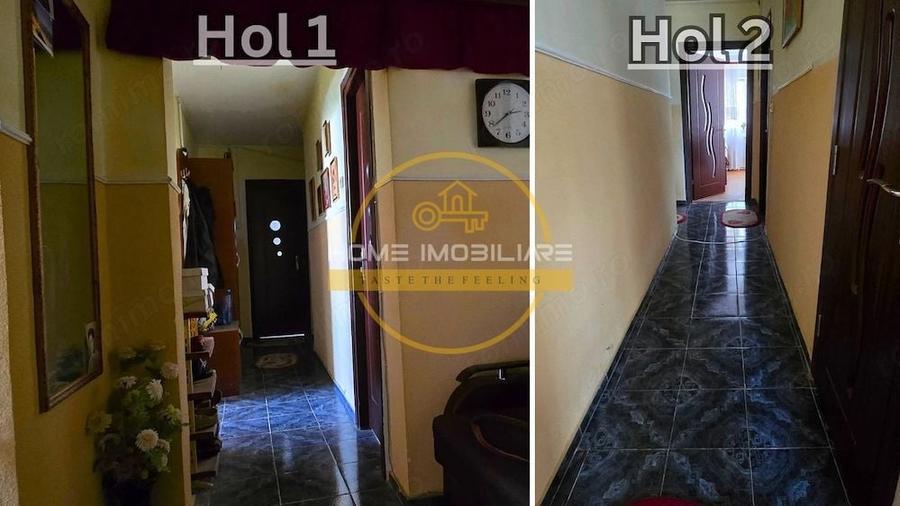 Apartament cu 4 camere decomandat, mobilat în Dacia