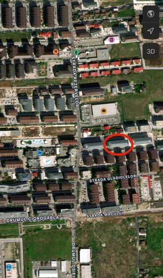 Garsonieră decomandată în Roșu