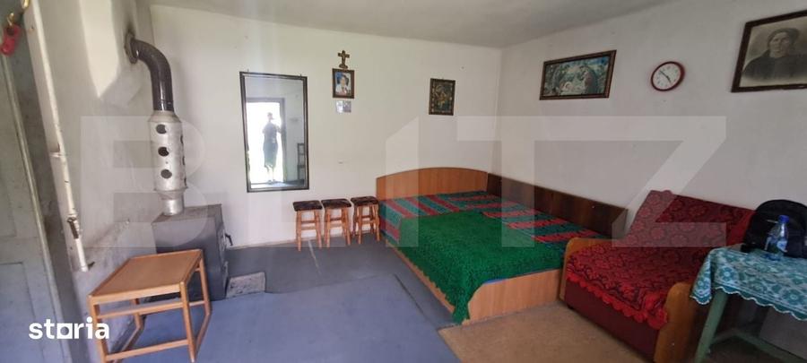 Casă cu 2 camere cu Teren 3000 Mp în Hârseni