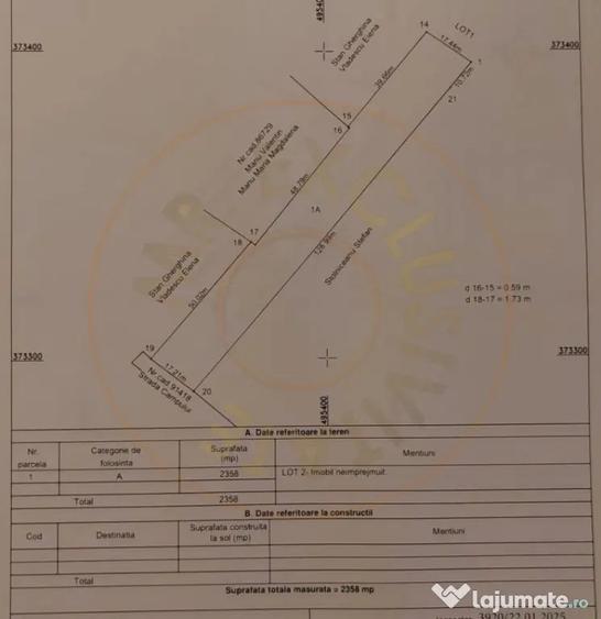 Vanzare Teren intravilan Stefanesti - Primarie str. Campului - 4