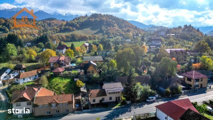 Casă cu 3 camere cu Teren 385 Mp în Bran