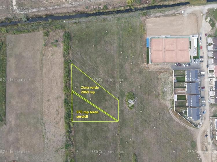 Teren Construcții intravilan de 3044 mp, în Moșnița Nouă