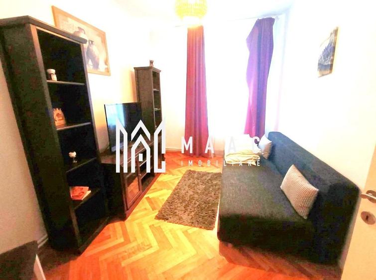 Apartament cu 2 camere decomandat, mobilat în Central
