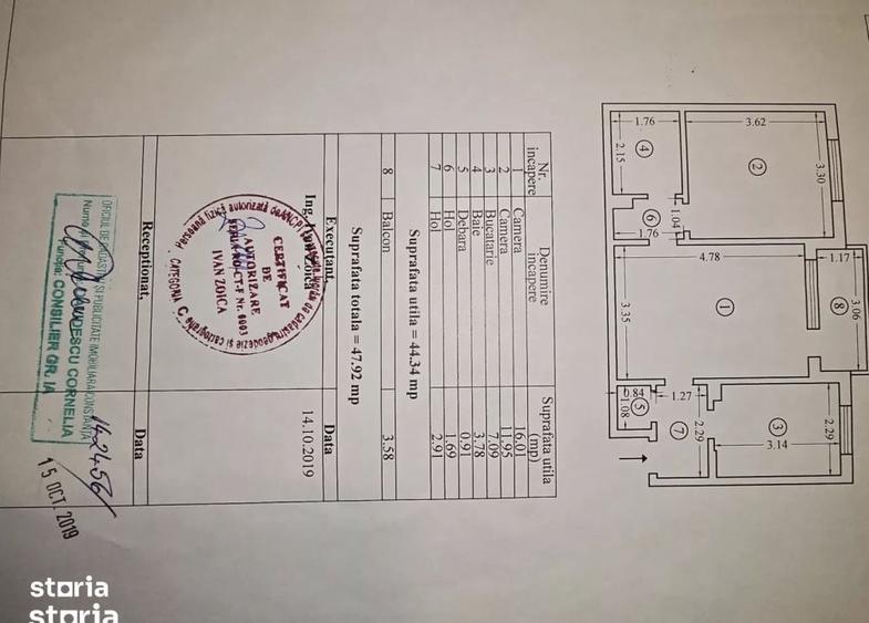 Apartament 2 Camere | Zona Tomis 2 | Mobilat - 13