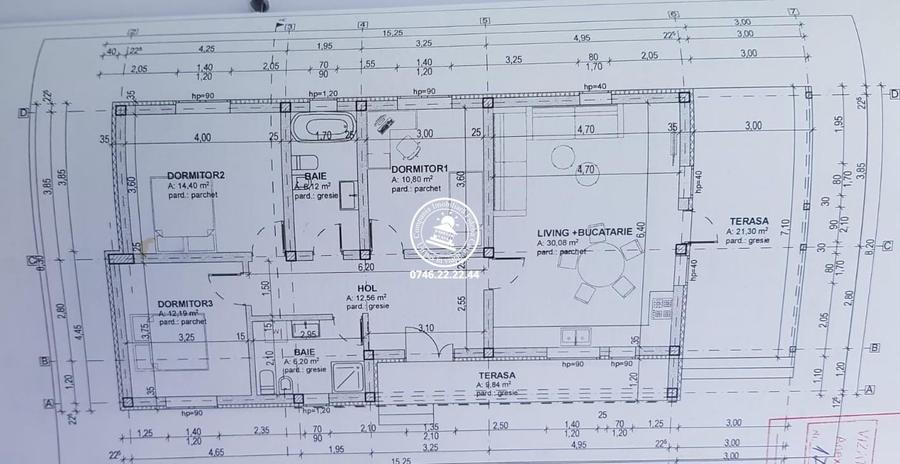 Casă cu 4 camere cu Teren 125.05000305176 Mp în Tomești