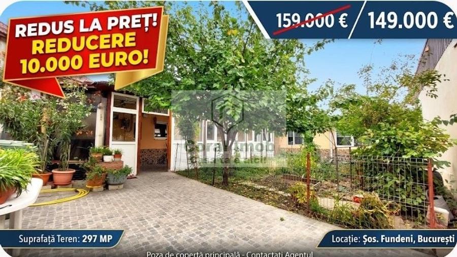 Casă individuală cu 4 camere cu Canalizare în Fundeni