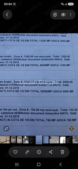 1 hectar teren agricol comuna roseti