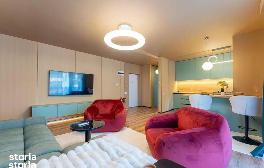 Apartament cu 2 camere semidecomandat în Între Lacuri