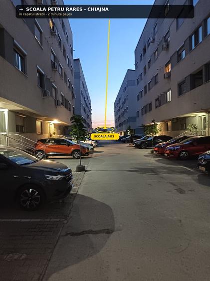 Apartament cu 2 camere semidecomandat în Chiajna