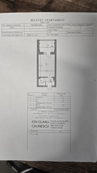 Vand Garsoniera Zona Ultracentrala