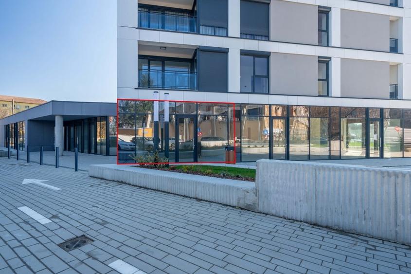 Spațiu Premium Vitrat 88 mp – Nord One, zona Piața 700 - 8