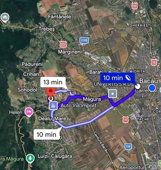 Teren de 500 mp, în Măgura