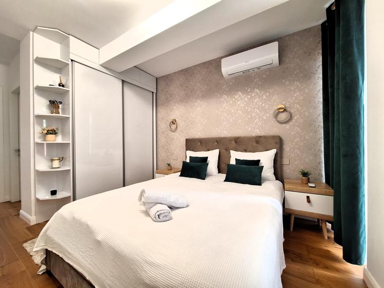 Apartament cu 2 camere semidecomandat, mobilat în Unirii