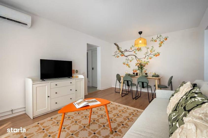 Apartament cu 2 camere, mobilat în P-ța Universității