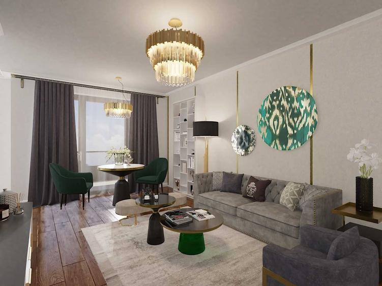 Apartament cu 3 camere decomandat în Central