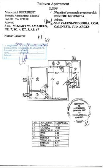 Floreasca - str. Mozart, doua minute parc si statii STB, Comision 0 - 11