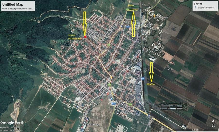 Teren Construcții intravilan de 8000 mp, în Central