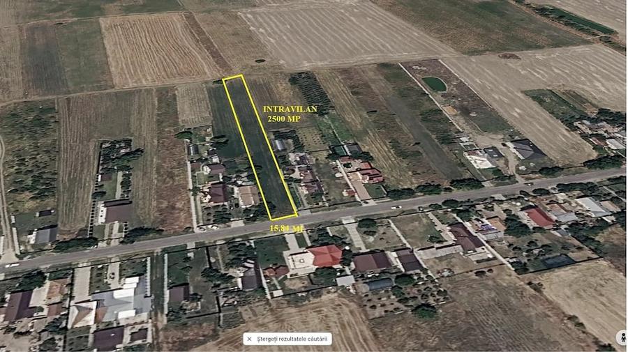 Teren de 2500 mp, în Zorleasca