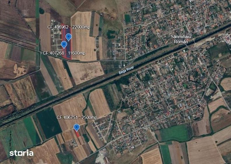 Teren extravilan de vanzare pe raza UAT Sanmihaiu Roman! - 3
