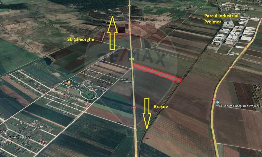 Teren Construcții intravilan de 20000 mp, în Hărman