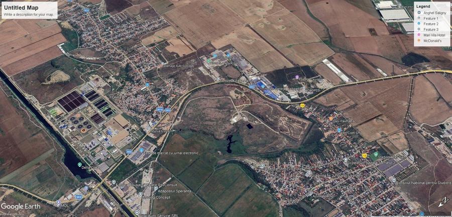 Teren Construcții intravilan de 25000 mp, în Glina