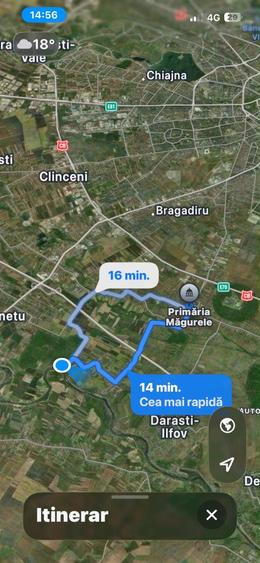 Casă cu 5 camere cu Teren 5000 Mp în Măgurele