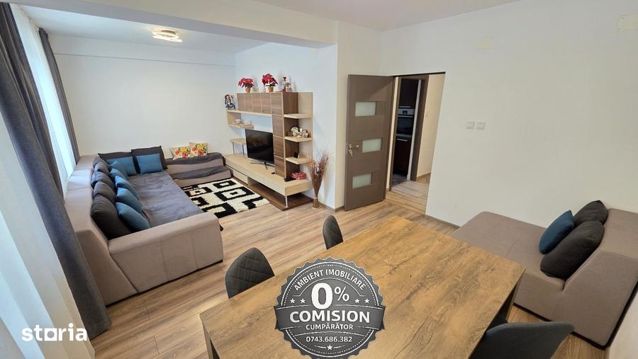 Apartament cu 3 camere decomandat, mobilat în Traian