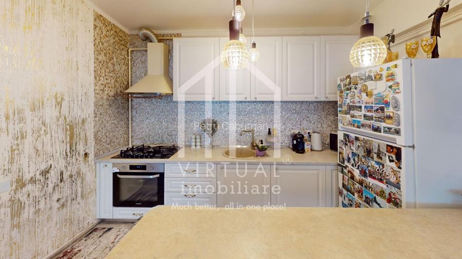 Apartament cu 3 camere, 79mp utili + balcon, etaj 1/8, lift, D. Stanca