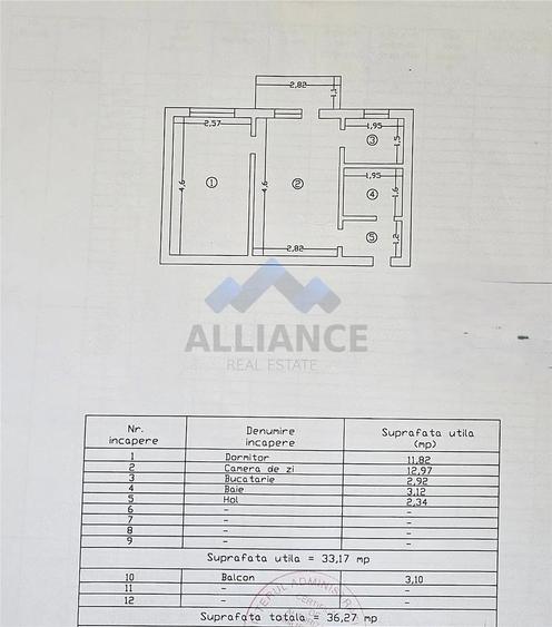 Tatarasi-Piata Chirila, apartament cu 2 camere, etaj intermediar - 1