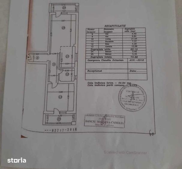 Apartament cu 2 camere decomandat, mobilat în Sisești