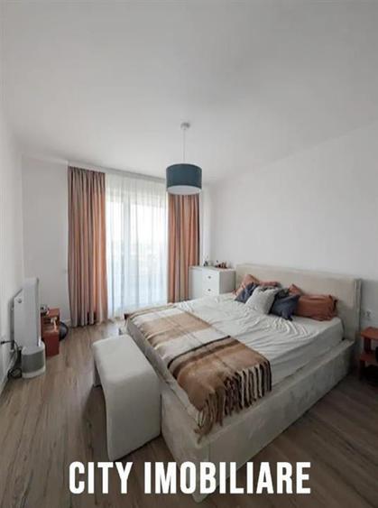 Apartament cu 2 camere semidecomandat, mobilat în Între Lacuri