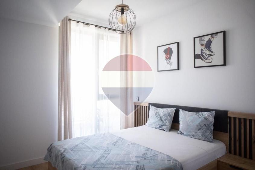 Apartament cu 2 camere semidecomandat, mobilat în Nord