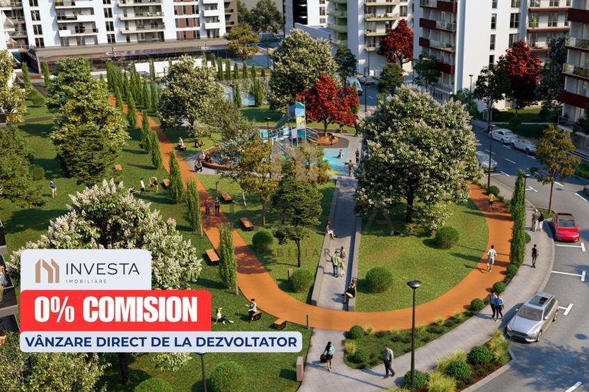 Apartament cu 3 camere semidecomandat în Iris