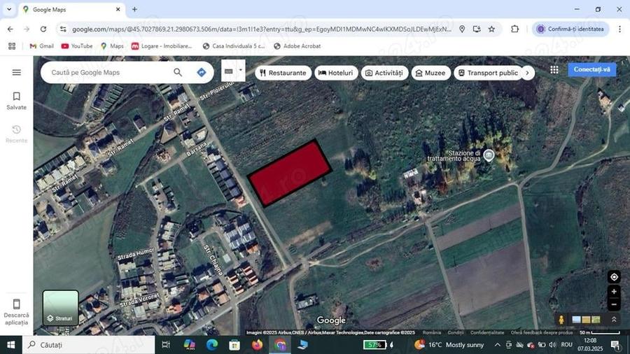 Teren de 7500 mp, în Urseni