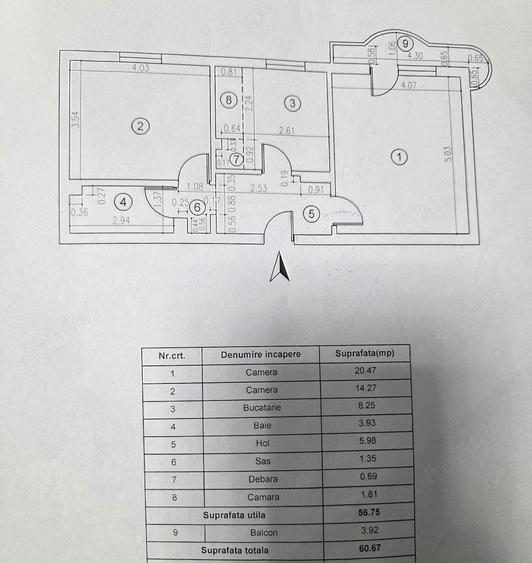 Proprietar, Apartament 2 camere, Calea 13 Septembrie-Prosper, et.1 8 - 3