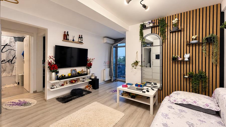 Apartament cu 2 camere semidecomandat, mobilat în Bragadiru
