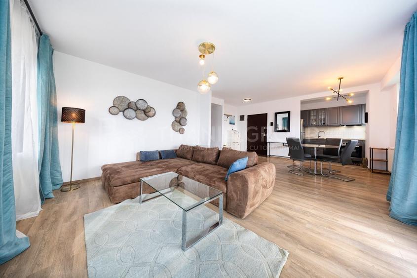Apartament cu 2 camere semidecomandat, mobilat în Drumul Poienii