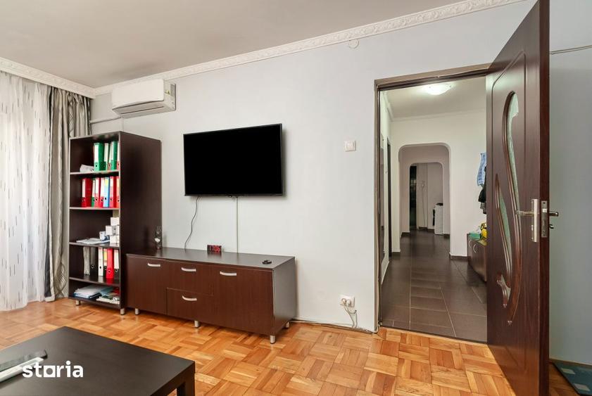 Apartament cu 3 camere decomandat, mobilat în Ștefan cel Mare