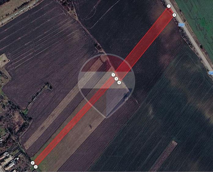 Teren agricol extravilan de 8166 mp, în Ghighiu