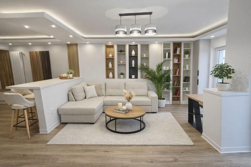 Apartament cu 2 camere semidecomandat în Dâmbul Rotund
